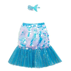 SET JUPE TUTU SERRE-TÊTE SIRÈNE ENFANT