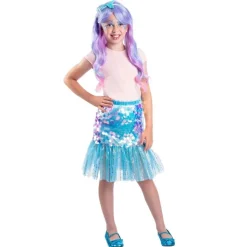 SET JUPE TUTU SERRE-TÊTE SIRÈNE ENFANT