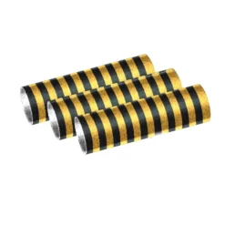 SET 3 LANCERS SERPENTINS OR ET NOIRS 4M