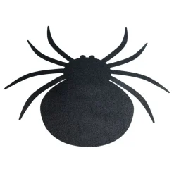 4 SETS DE TABLE ARAIGNÉES 55X49CM NOIR