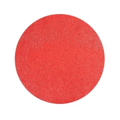 6 SETS DE TABLE PAILLETTES PREMIUM 34CM ROUGE
