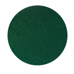 6 SETS DE TABLE PAILLETTES PREMIUM 34CM VERT SAPIN