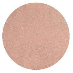 6 SETS DE TABLE PAILLETTES PREMIUM 34CM OR ROSE