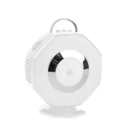 SOUFFLEUR BULLES DE SAVON NOMADE ROTATIF 360 BLANC