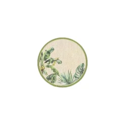 10 SOUS-VERRES CARTON COCO PALM 7.5CM CANNAGE