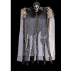 SQUELETTE CORDES SUSPENSION DÉCORATIF 70CM GRIS