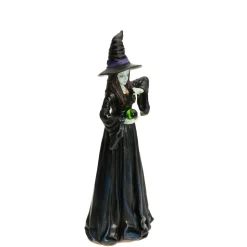 STATUETTE SORCIÈRE POLYRESINE 12X8.5X30CM