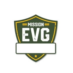 12 STICKERS TEXTILE MISSION EVG