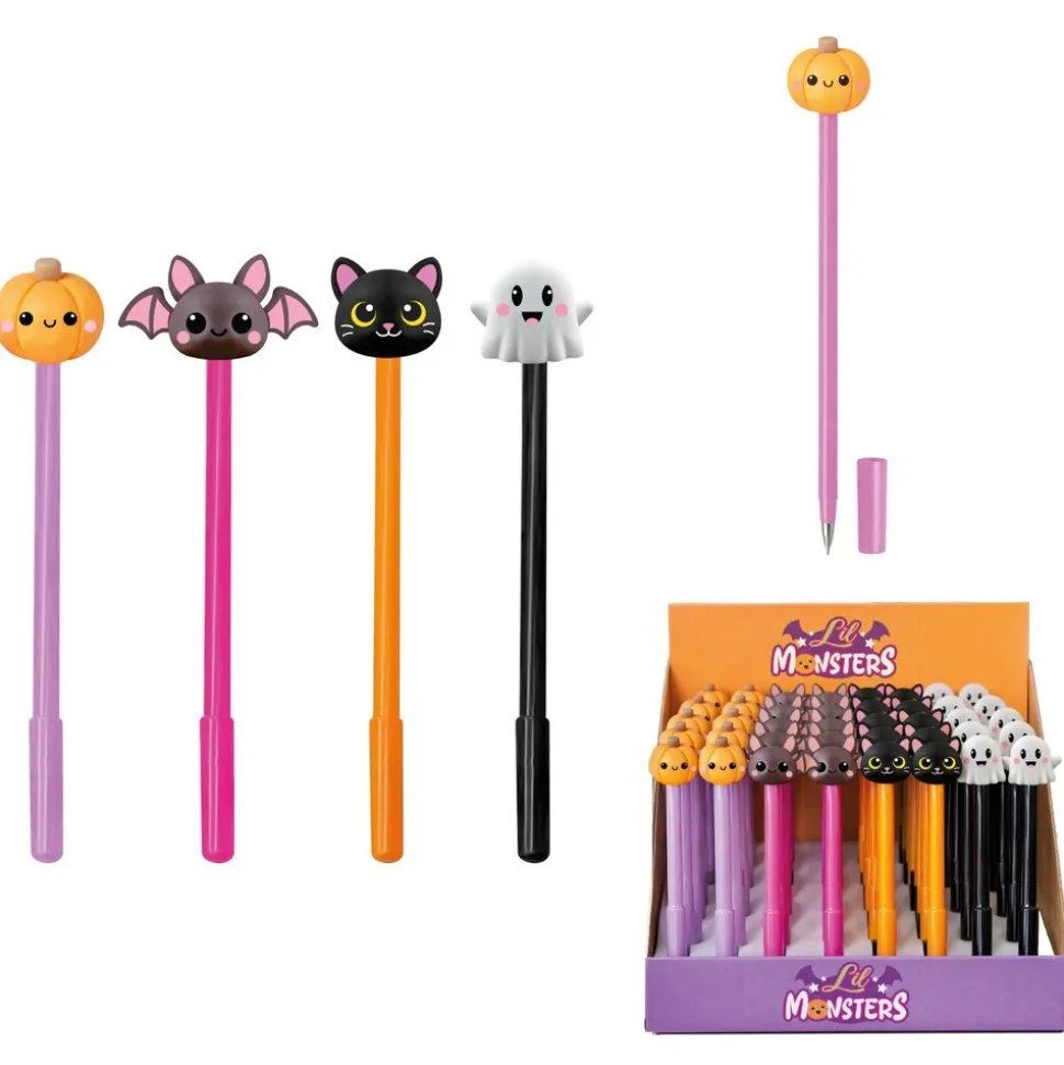 STYLO BILLE FANTAISIE PETIT MONSTRE HALLOWEEN