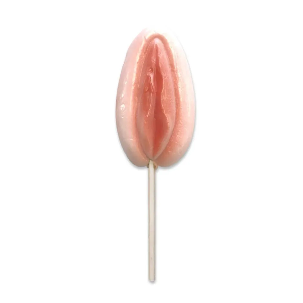 SUCETTE BONBON SUCRÉ COQUIN FORME VAGIN ADULTE