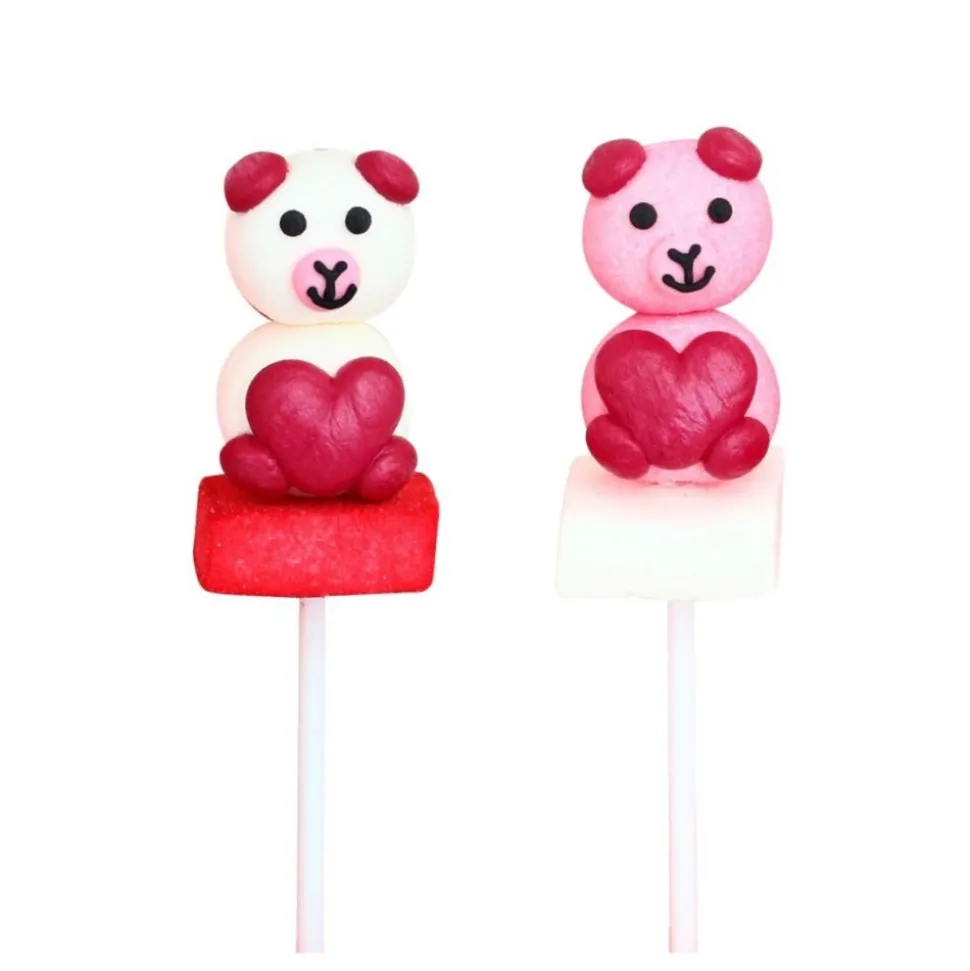 SUCETTE MALLOW OURS AVEC COEUR 35GR