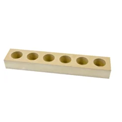 SUPPORT BOIS MDF POUR 6 TUBES À ESSAI