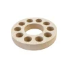 SUPPORT BOIS MDF ROND 10 TUBES À ESSAI 16.2X2.5CM