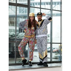 SURVÊTEMENT PANTHÈRE MULTICOLORE FEMME