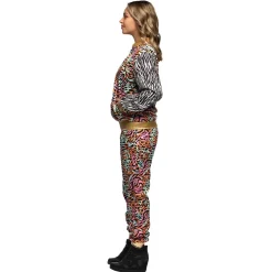 SURVÊTEMENT PANTHÈRE MULTICOLORE FEMME