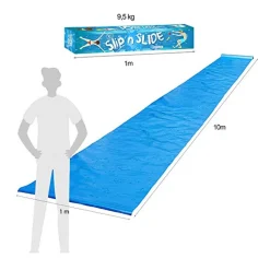 TAPIS DE GLISSE 10M BLEU