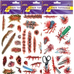 TATOUAGES CICATRICES 3 ASS