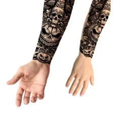 TATOUAGES ÉPHÉMÈRES CITROUILLE MEURTRIÈRE