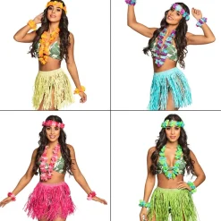 TENUE HAWAÏENNE TRADITION ACCUEIL HULA FEMME
