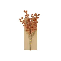 TIGE 3 BRANCHES AUTOMNAL 18X7X3.5CM ORANGE