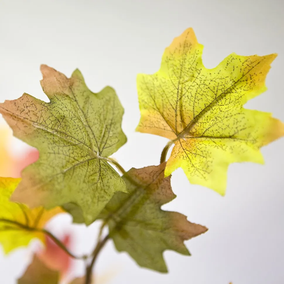 TIGE DE FEUILLES D'ÉRABLE ARTIFICIELLE 78CM