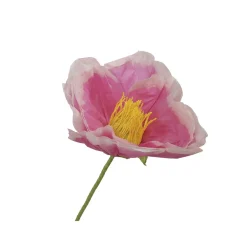 TIGE FLEUR ARTIFICIELLE 65CM ROSE
