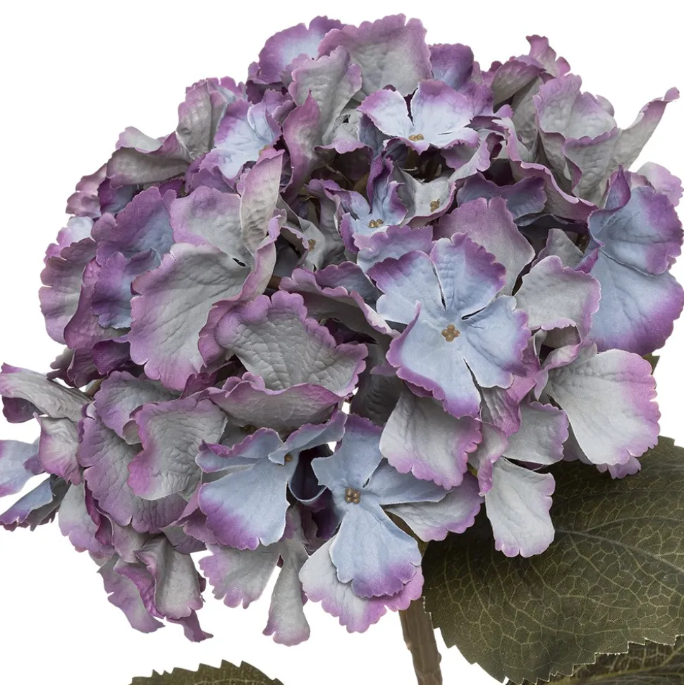 TIGE FLEUR HORTENSIA ARTIFICIELLE 83CM BLEU