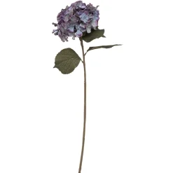 TIGE FLEUR HORTENSIA ARTIFICIELLE 83CM BLEU