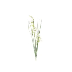 TIGE FLEURS DES CHAMPS ARTIFICIELLES 60CM BLANC