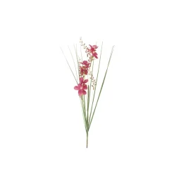 TIGE FLEURS DES CHAMPS ARTIFICIELLES 60CM FUCHSIA