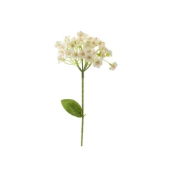 TIGE LANTANA ARTIFICIEL 70CM BLANC