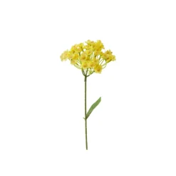 TIGE LANTANA ARTIFICIEL 70CM JAUNE