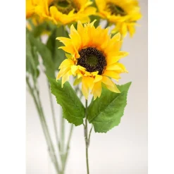 TIGE TOURNESOL ARTIFICIEL 67CM JAUNE