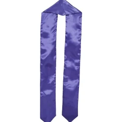 ÉTOLE POLYESTER LILAS CROIX OR RELIGION PRÊTRE