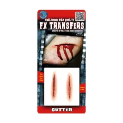 TRANSFERT PEAU BLESSURE COUPURES 3D