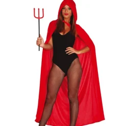 TRIDENT DIABLOTIN PLASTIQUE 59CM FOURCHE ROUGE
