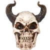 TÊTE MORT CORNES 20CM