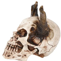 TÊTE MORT CORNES 20CM