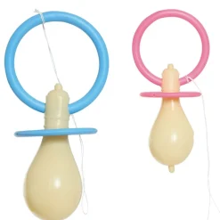 TÉTINE BÉBÉ GÉANTE PVC HUMOUR 26CM MULTICOLORE