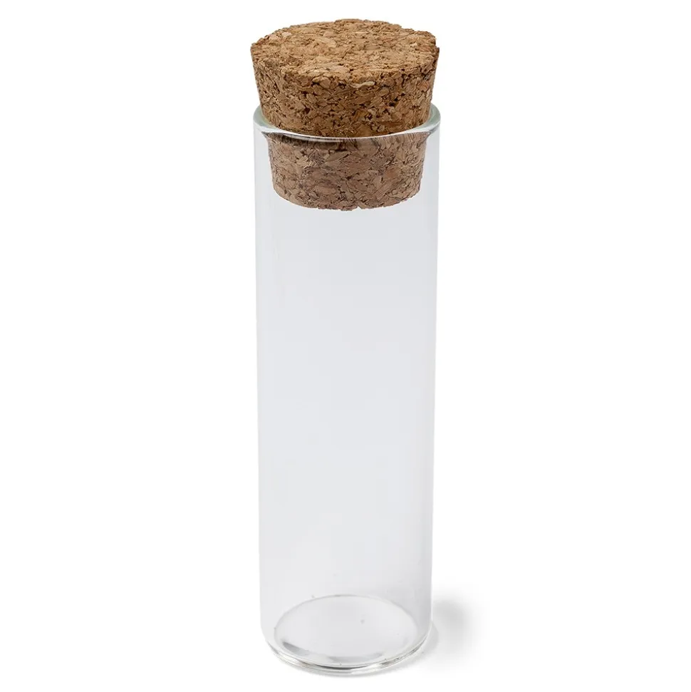TUBE À ESSAI BOUCHON LIÈGE 30ML 2.5X8CM