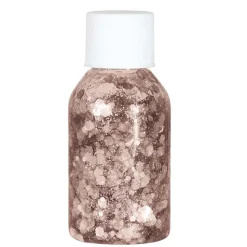 TUBE PAILLETTE EN GEL OR ROSE