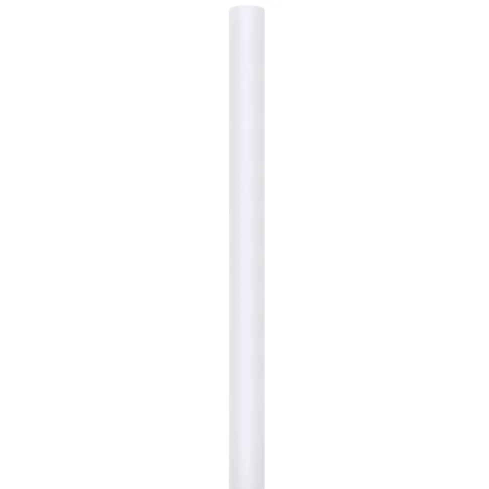 TULLE UNI 80CMX9M BLANC