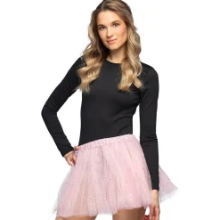 TUTU ROSE CLAIR ÉTOILES PAILLETTES FEMME