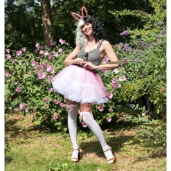 TUTU ROSE CLAIR ÉTOILES PAILLETTES FEMME