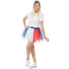 TUTU SUPPORTER FRANCE 39CM BLEU BLANC ROUGE