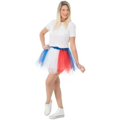 TUTU SUPPORTER FRANCE 39CM BLEU BLANC ROUGE