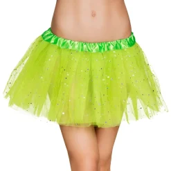TUTU VERT ÉTOILES PAILLETTES FEMME