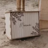 URNE BOIS MERCI RÉUTILISABLE 30X23.5X23.5CM NATURE