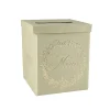 URNE CARTON MERCI JOLIS BRINS 21X25CM VERT SAUGE