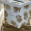URNE CARTON PÉPETTES TROPICAL PARTY 21X25CM